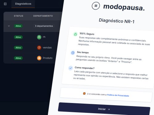 Diagnóstico seguro e confidencial